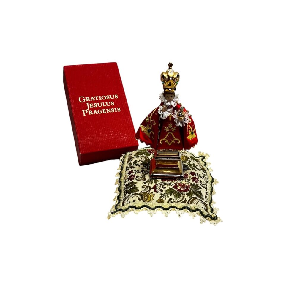 Gratiosus Jesulus Pragensis Figural Handmade Czech Vintage
